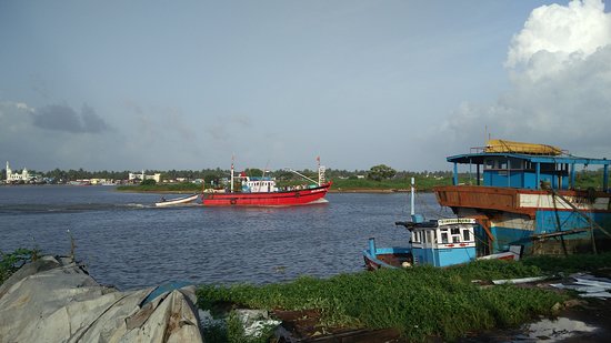 Manglore - Mangalore Old Port with Cashew factory