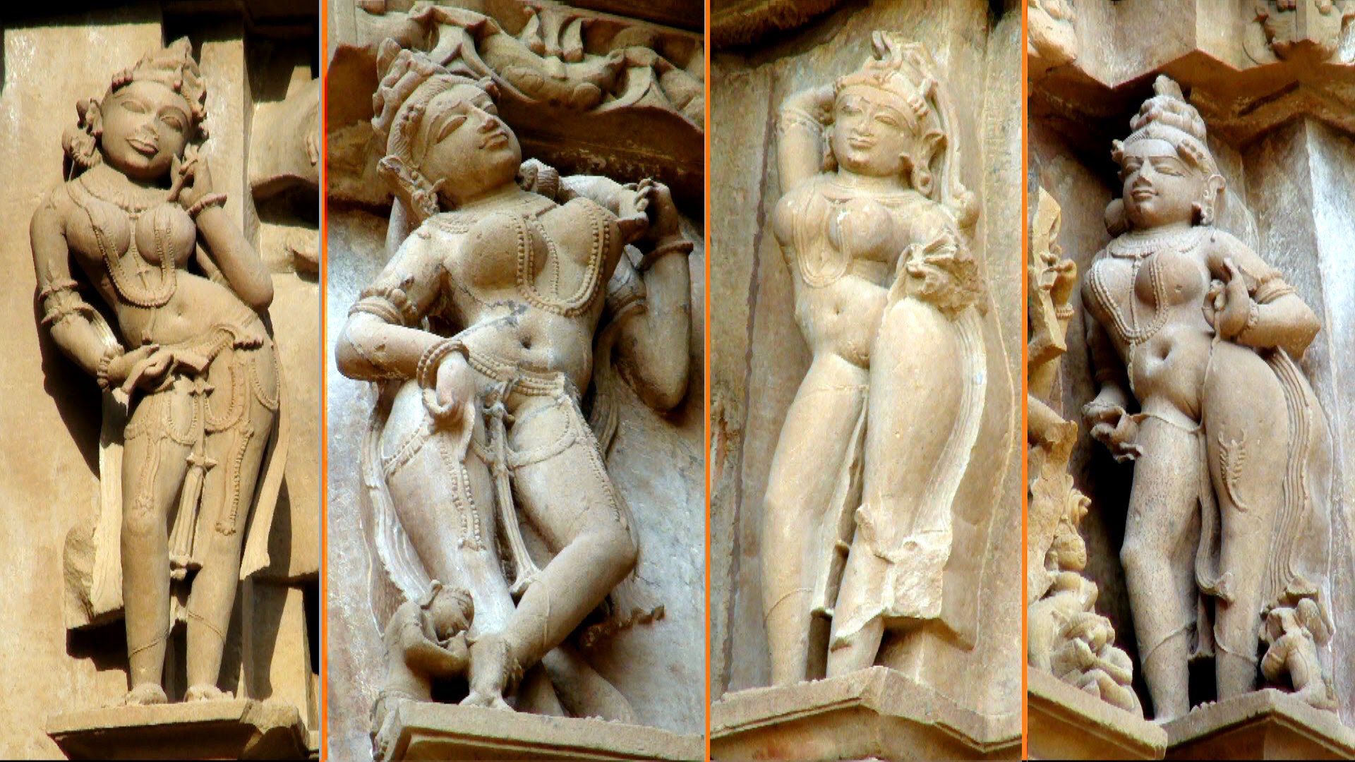 Private full Day Tour of Kamasutra Temples in Khajuraho.