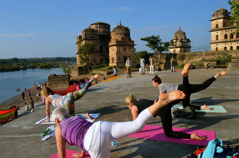 2 Hours Private Yoga Session with Trained Yoga Instructor at Orchha.