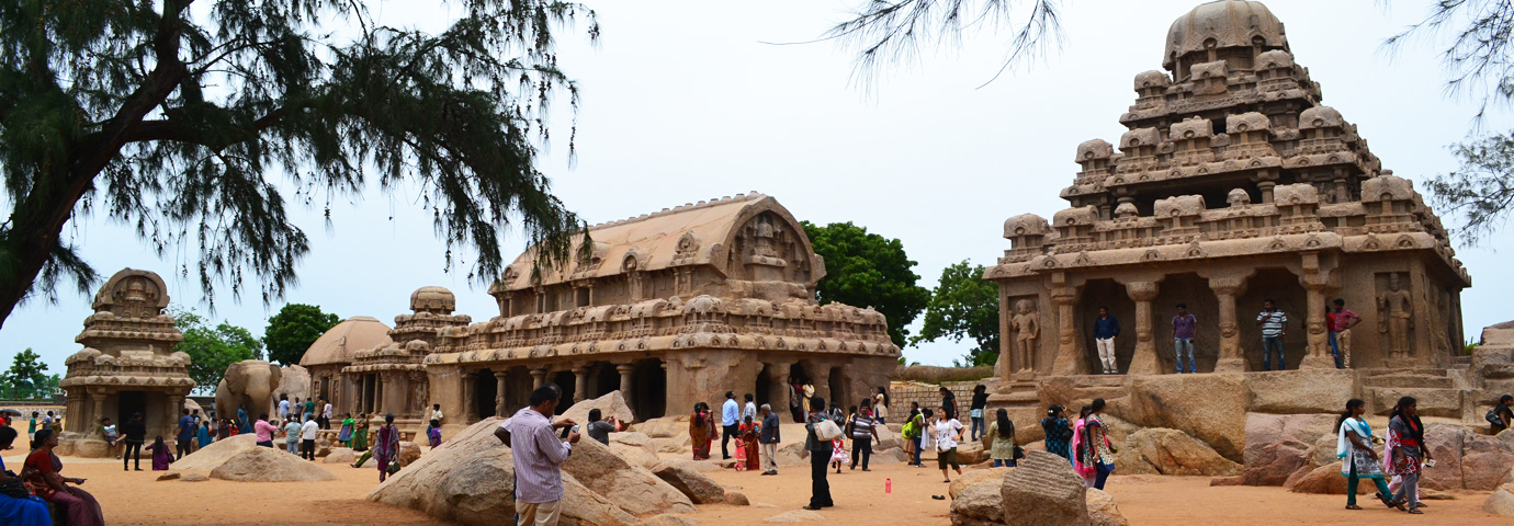 Chennai:  Panch Rathas Tour with Delicious Lunch