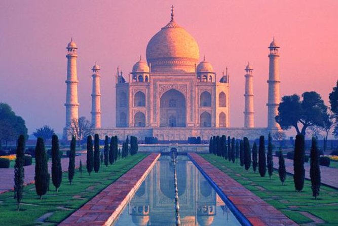 Visit Taj Mahal at Sunrise and Sunset View of  Taj from Mehtab Bagh.