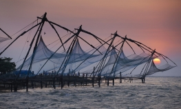 Sunrise Backwater boat Cruise at Cochin and Breakfast with Local Family