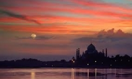 Visit Taj Mahal at Sunrise and Sunset View of  Taj from Mehtab Bagh.